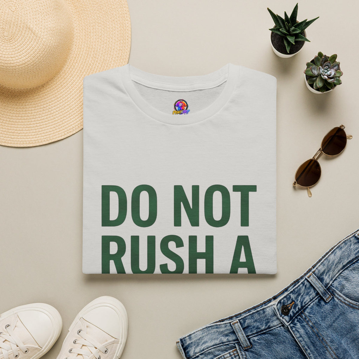 Do Not Rush a Taurus T‑Shirt — Funny Zodiac Astrology Tee