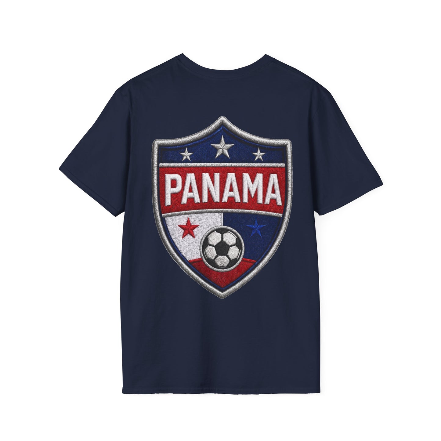 Canal Force Soccer T-Shirt - Patriotic Player Graphic Tee - Panama Shirt