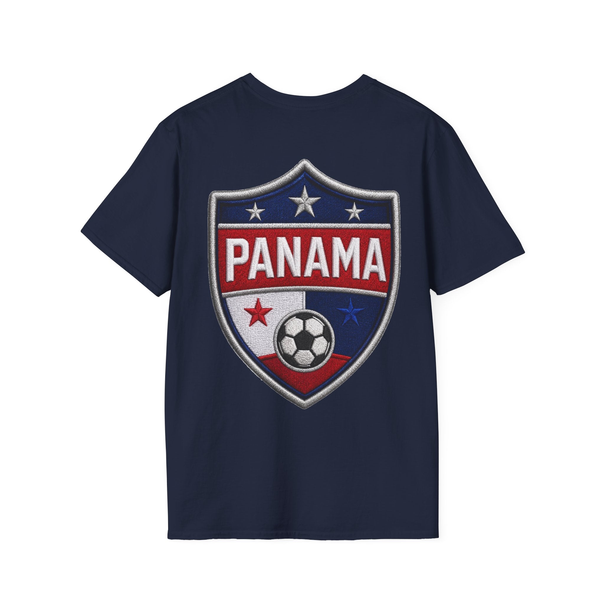 Canal Force Soccer T-Shirt - Patriotic Player Graphic Tee - Panama Shirt
