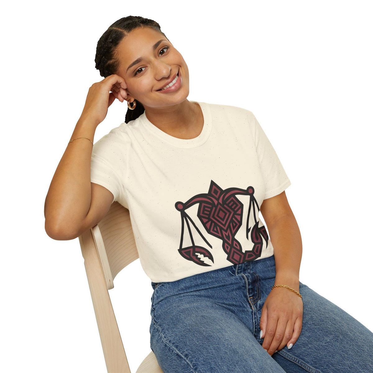 Scorpio  Scales T‑Shirt — Zodiac Balance Graphic Tee