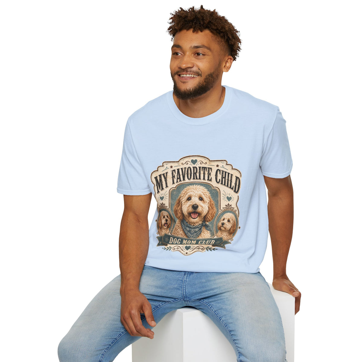 My Favorite Child Dog Mom T-Shirt — Cute Pet Lover Tee