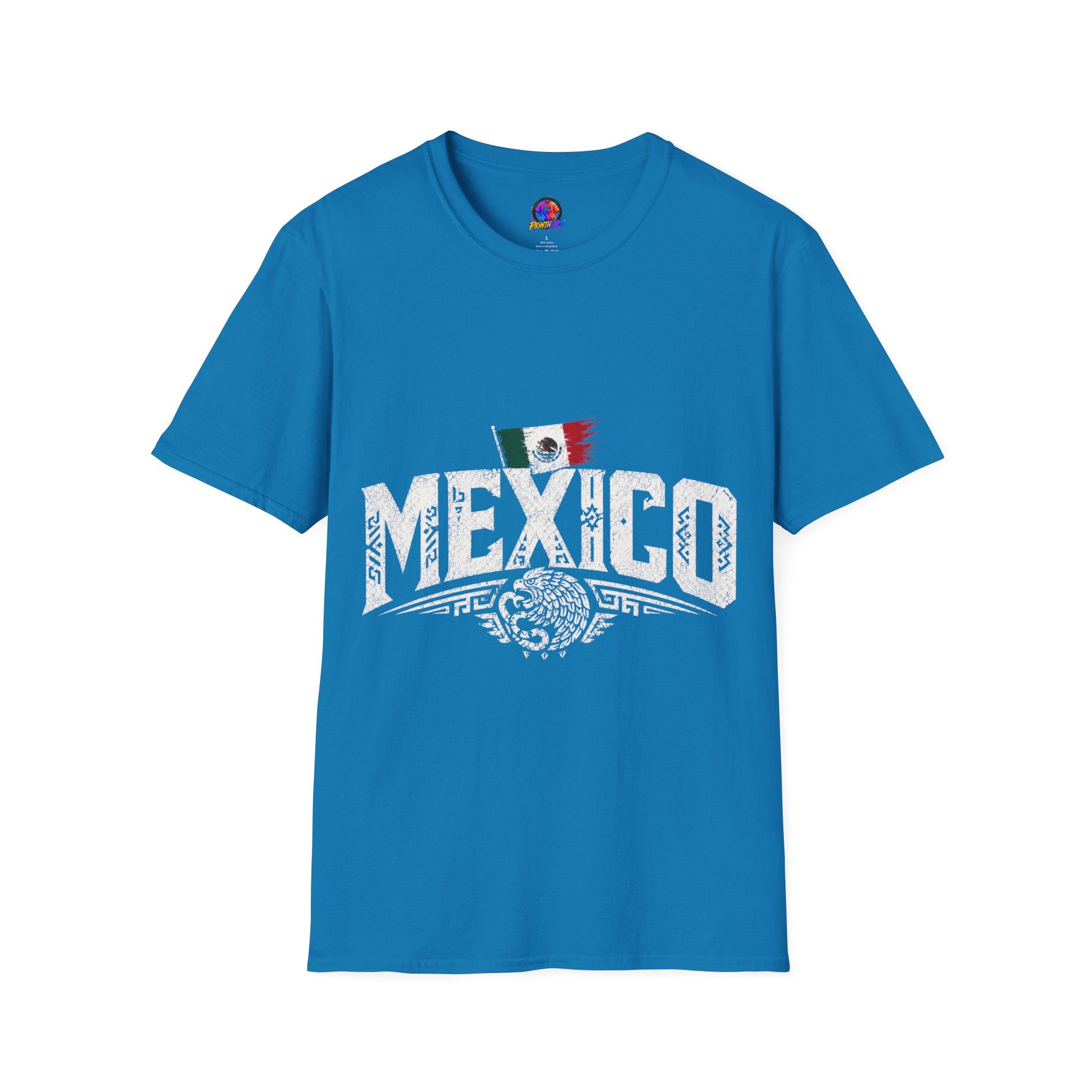Mexico Vintage Flag T-Shirt