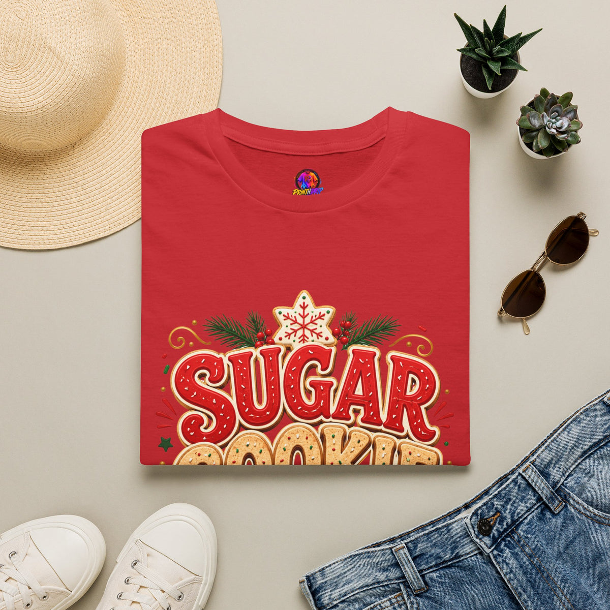 Sugar Cookie Squad T-Shirt — Festive Holiday Baking Graphic Tee