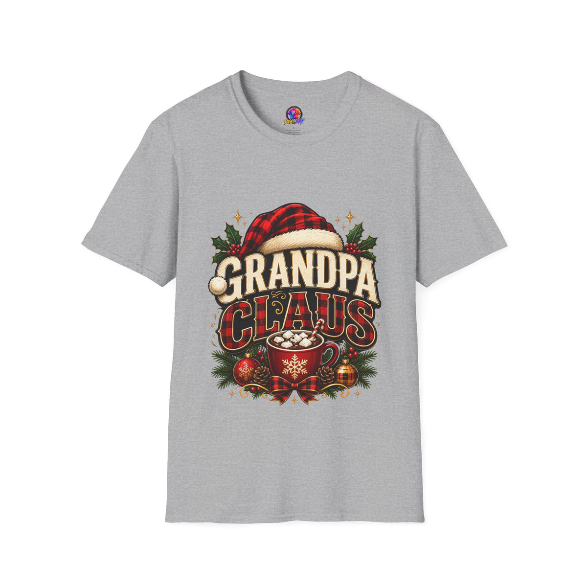 Christmas Grandpa Clause Unisex Softstyle T-Shirt
