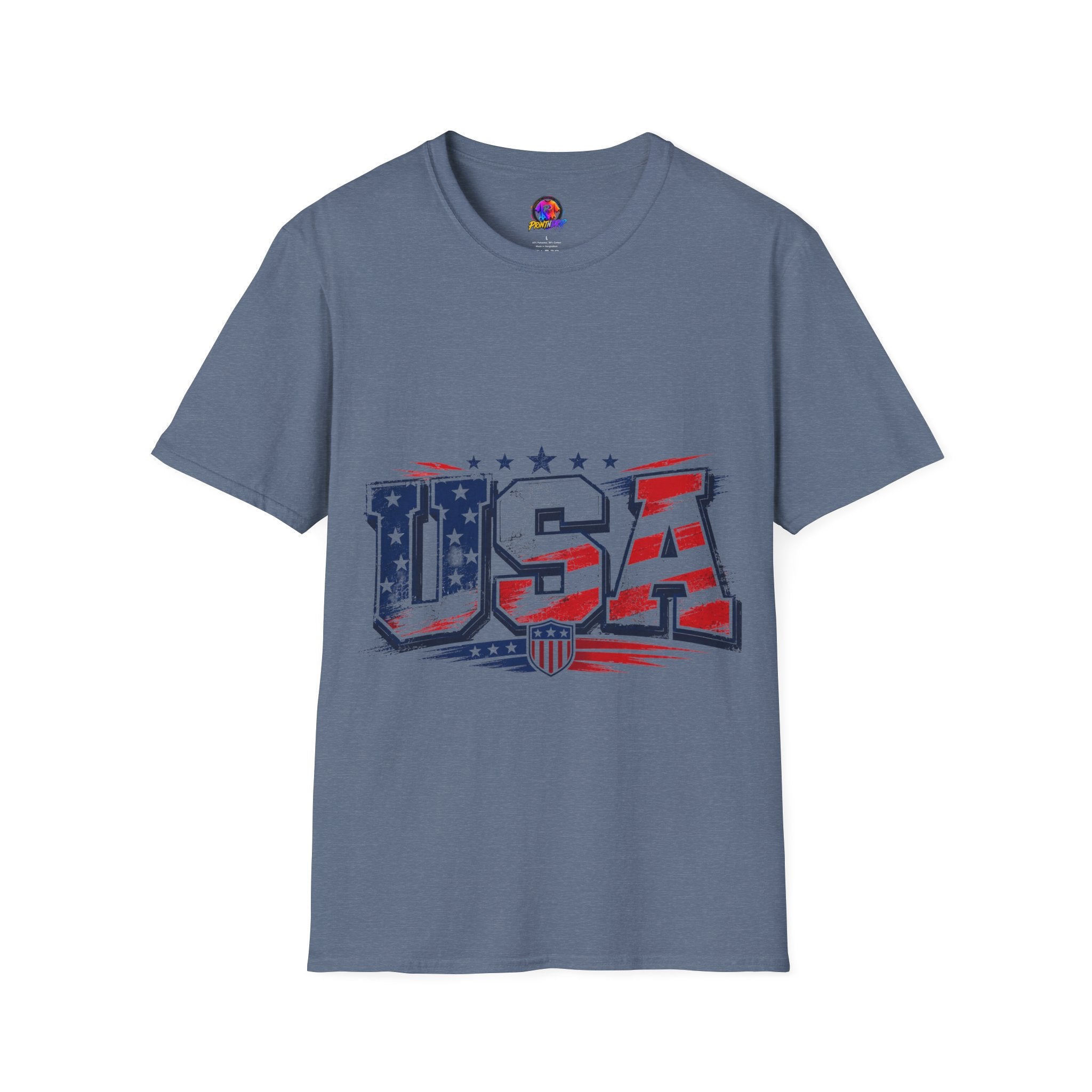 USA Flag Graphic T-Shirt — Patriotic American Pride Tee