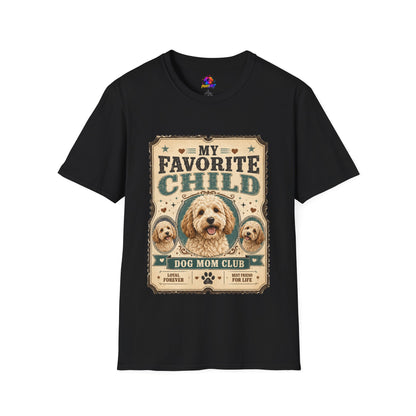 Favorite Child T-Shirt — "My Favorite Child" Dog Mom Club Vintage Tee