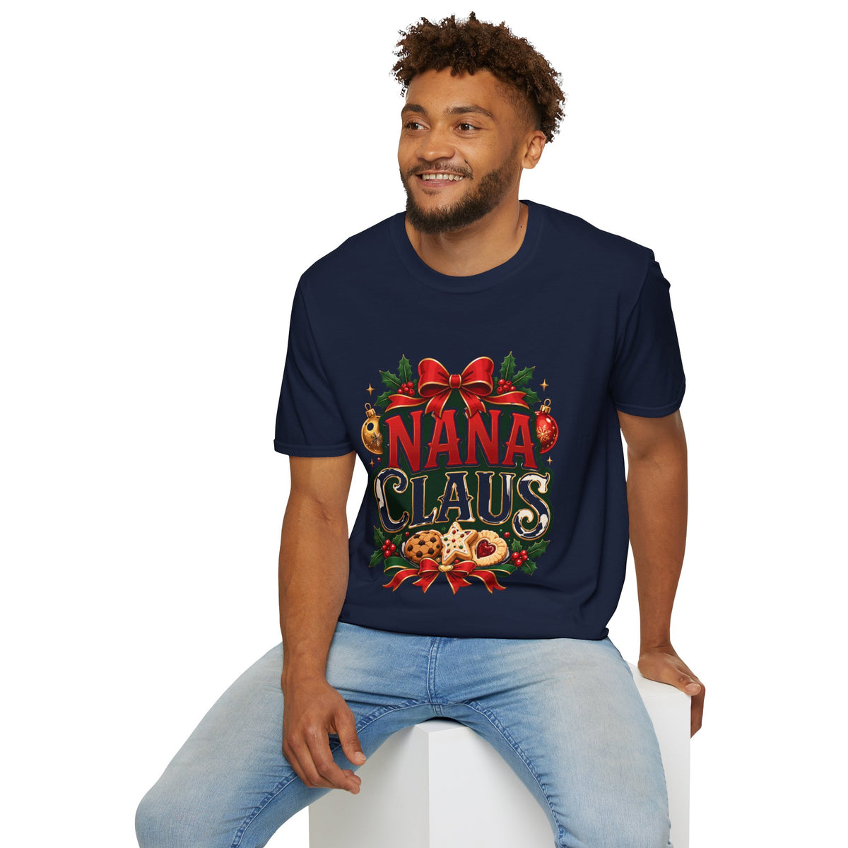 Nana Claus Christmas Tee — Festive Holiday Grandma T-Shirt
