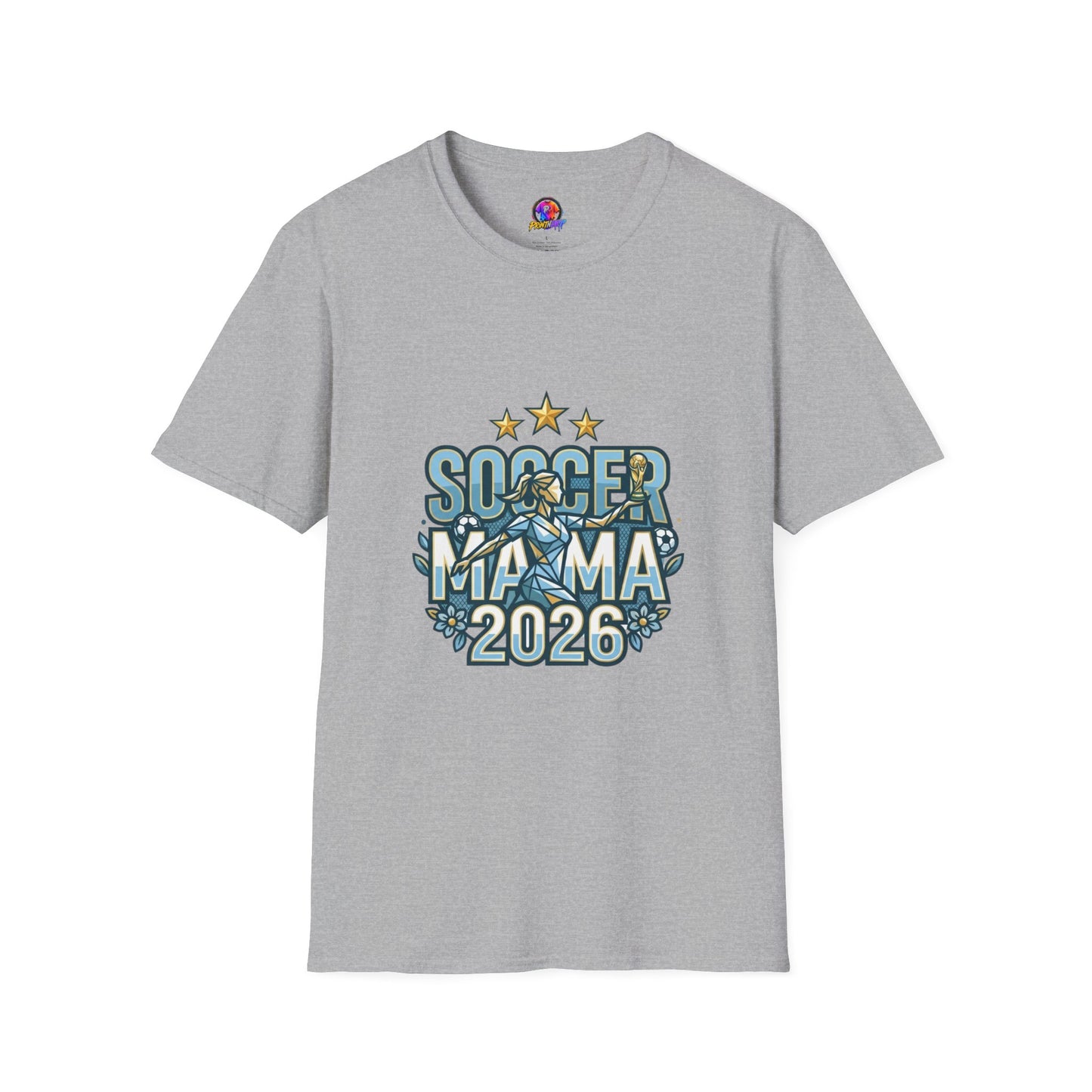 Soccer Mama 2026 T-Shirt — Women's Supporter Mom Tee