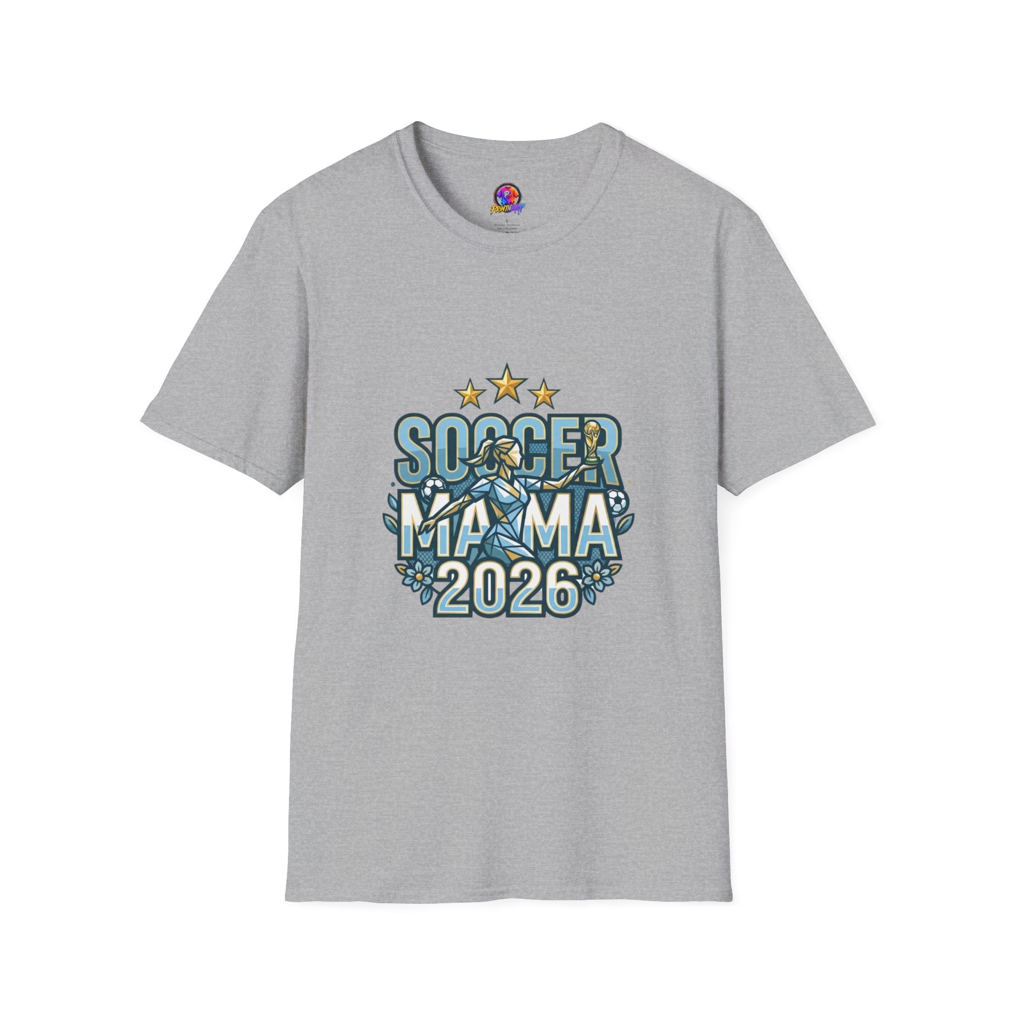 Soccer Mama 2026 T-Shirt — Women's Supporter Mom Tee