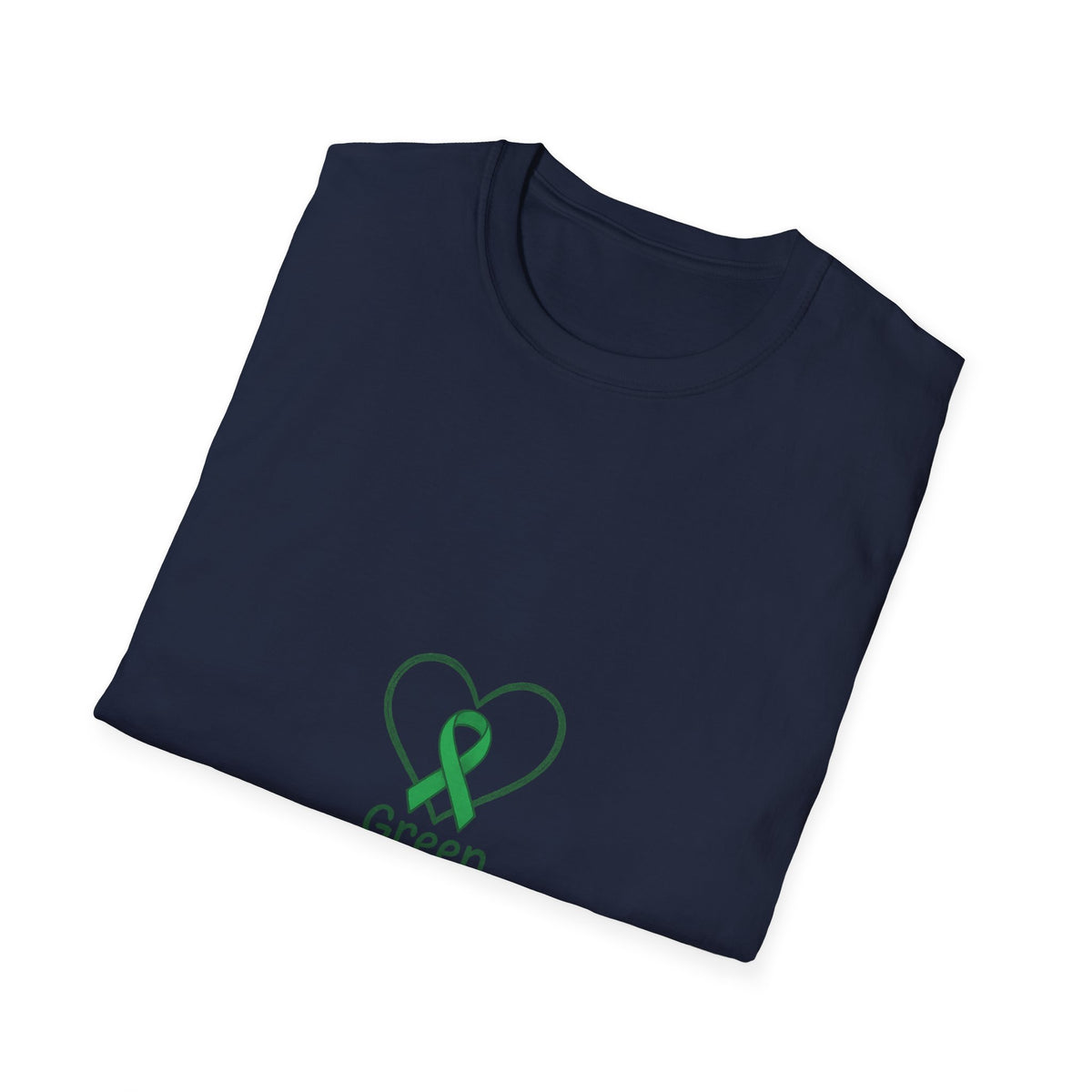 Green Ribbons Open Hearts Graphic Tee, Cute Mental Health Awareness T-Shirt - Trending Now - September 2026