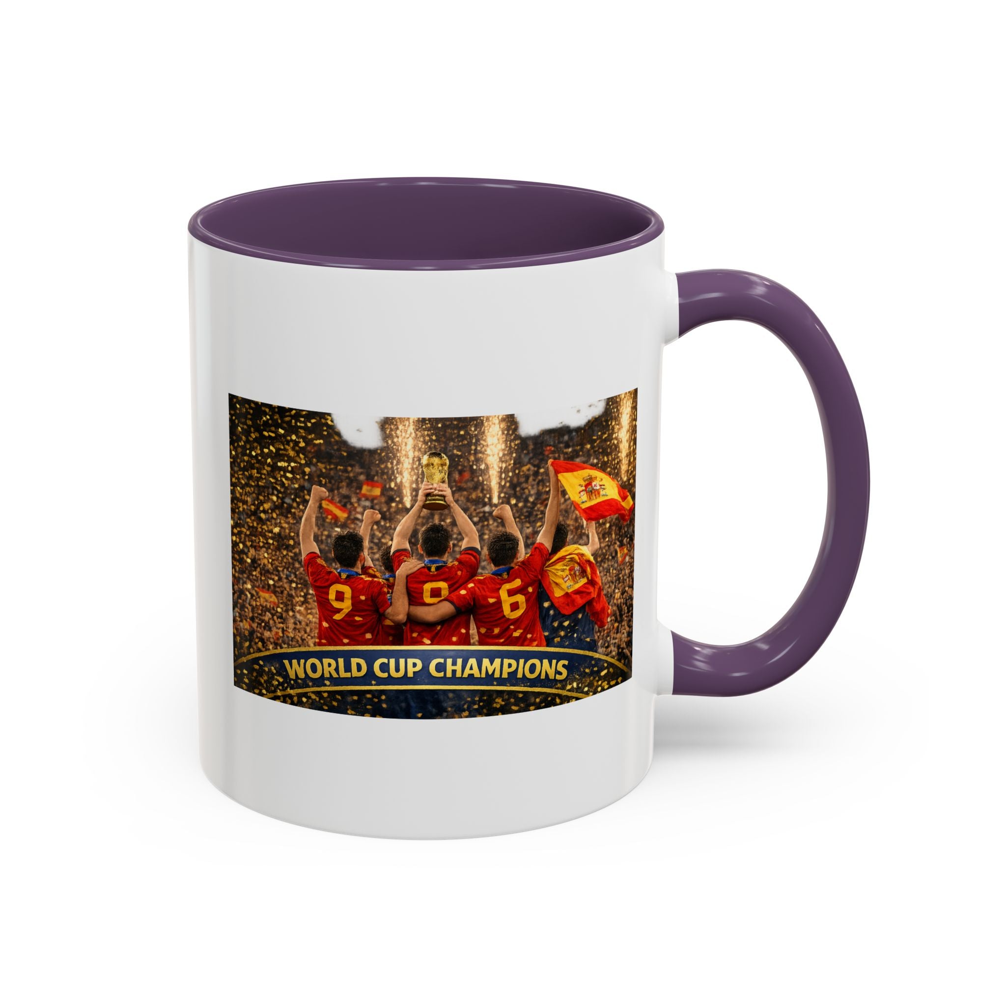 World Cup Champions Soccer Coffee Mug — Team Celebration Accent Mug