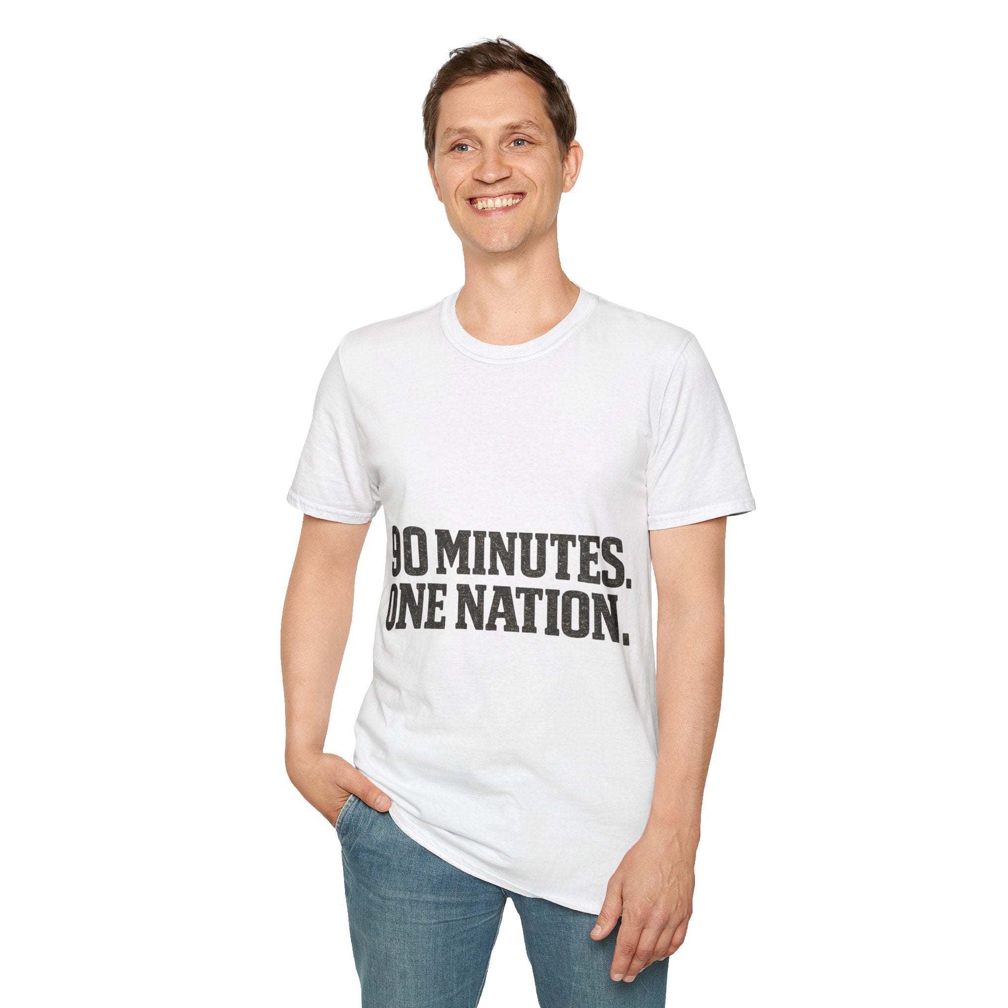 FIFA World Cup 2026 90 Minutes. One Nation. T-Shirt — Patriotic Soccer/Fans Tee