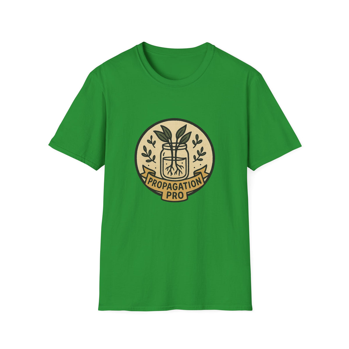 Herbal Apothecary Logo T-Shirt — Botanical Plant Badge Tee - Trending Now - August 2026