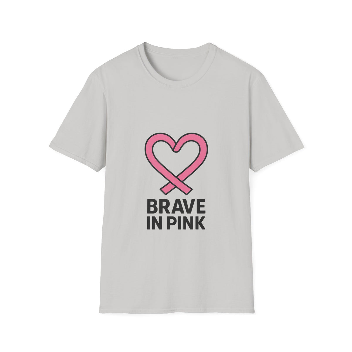 Brave in Pink T-Shirt — Breast Cancer Awareness Heart Tee - Trending Now - October 2026
