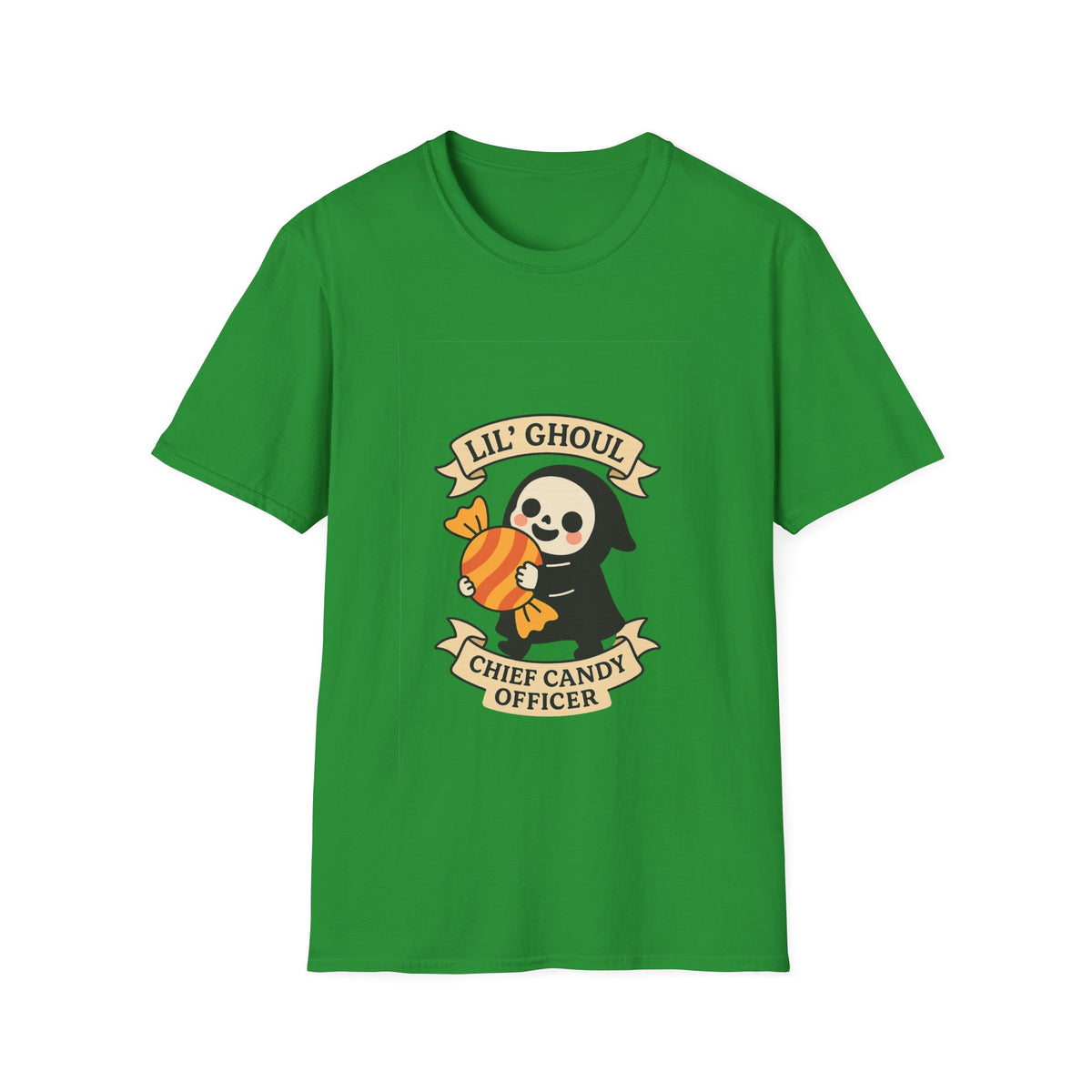 T-Shirt — 'Lil' Ghoul' Trick-or-Treat Candy Officer Halloween Tee - Trending Now - October 2026