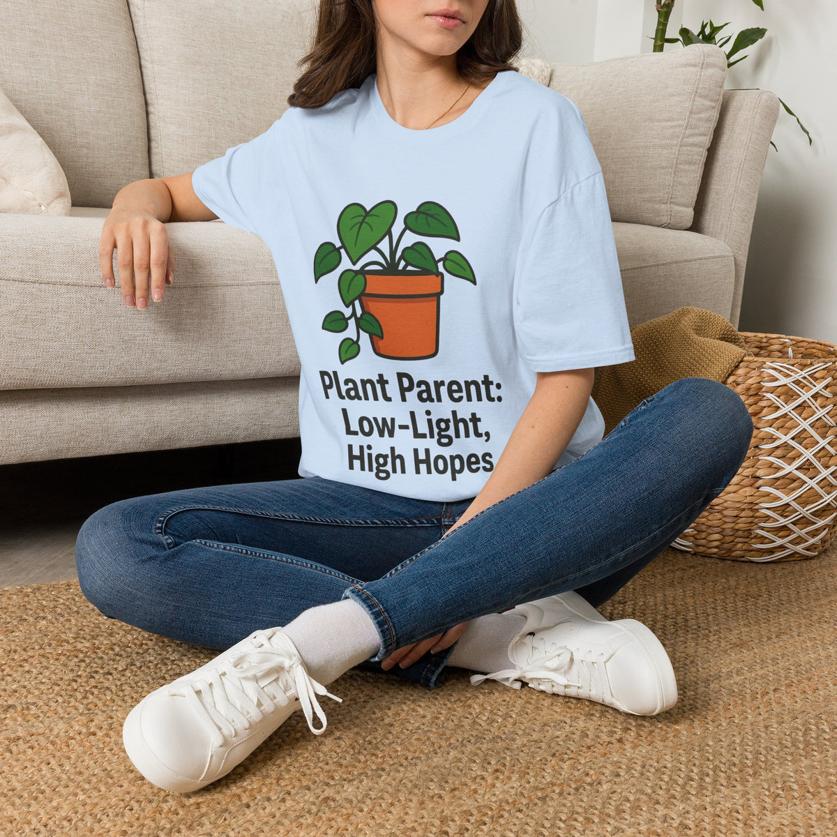 Plant Lover T‑Shirt — Potted Heart Leaf Graphic Tee - Trending Now - August 2026