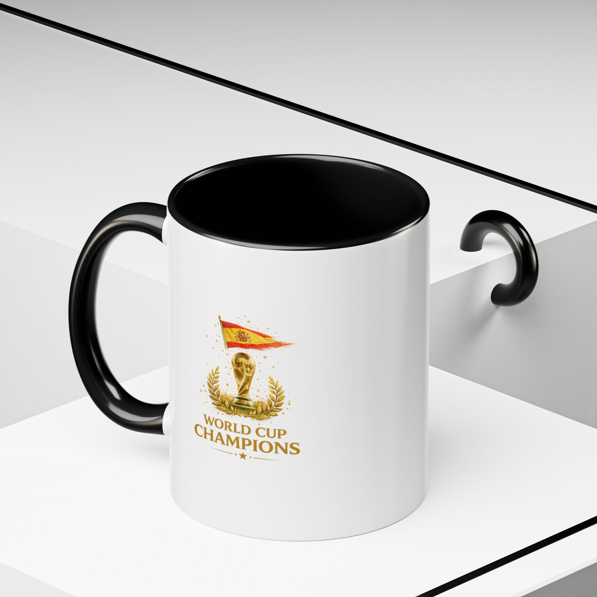 World Cup Champions Coffee Mug – Spanish Flag Accent