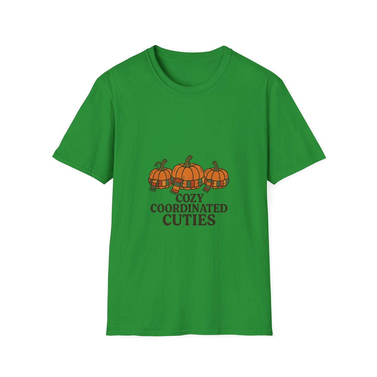 Cozy Coordinated Cuties Pumpkin Fall T-Shirt - Trending Now - October 2026