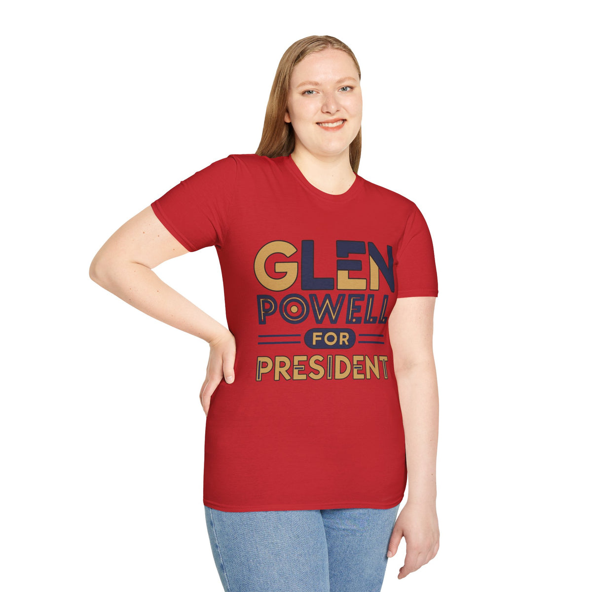 Glen Powell for President T‑Shirt - Trending Now - August 2026