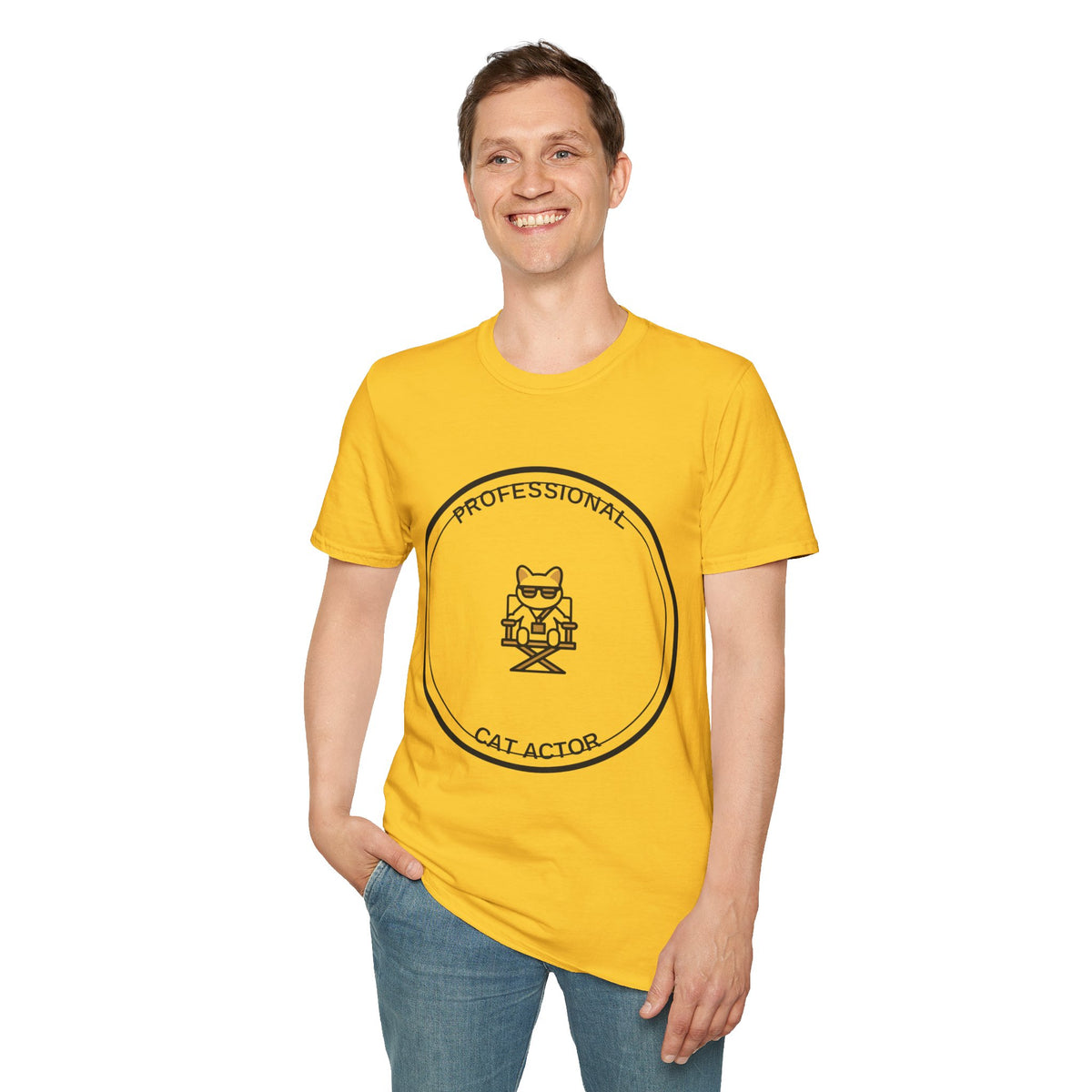 T-Shirt — "Professional Cat Actor" Graphic Tee - Trending Now - August 2026