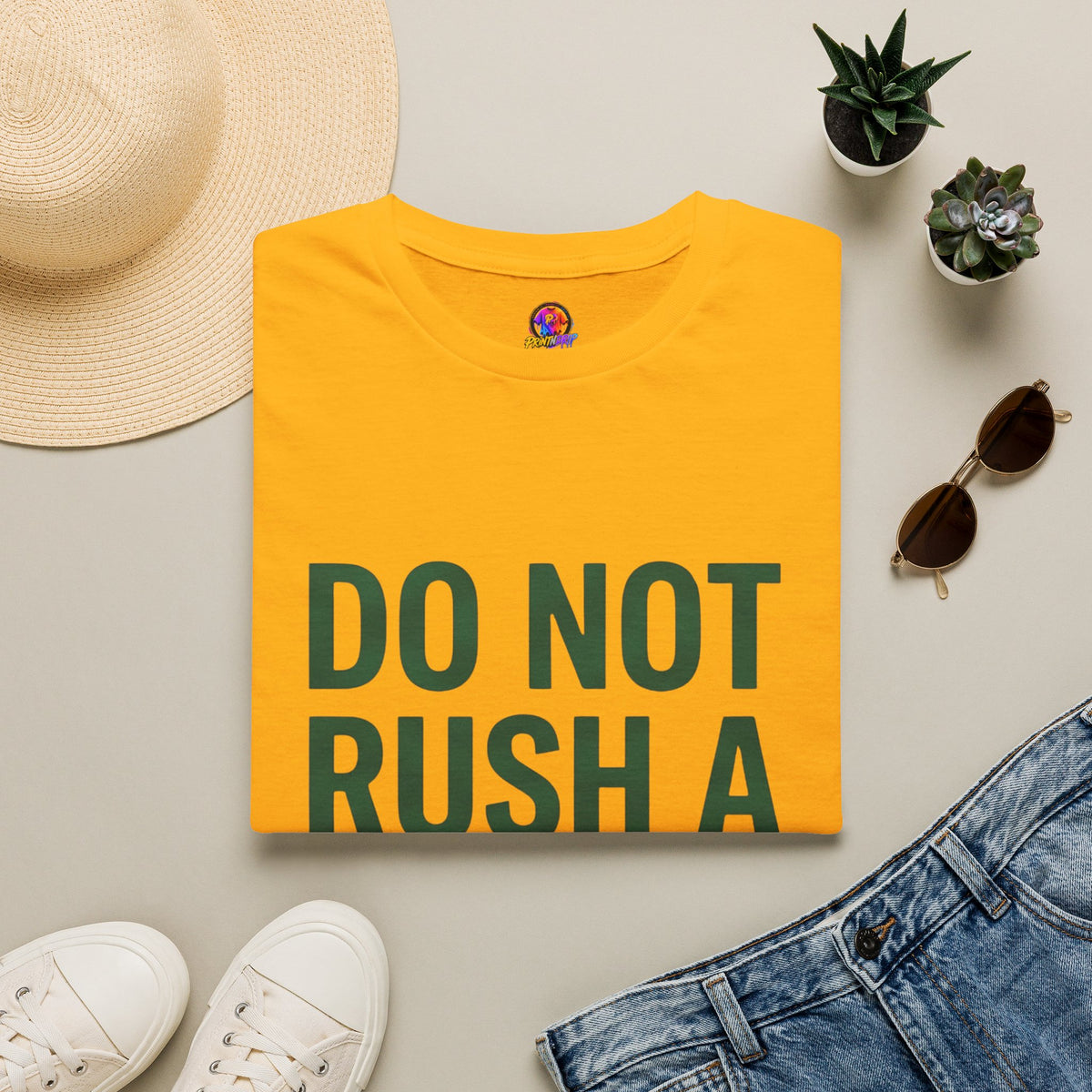 Do Not Rush a Taurus T‑Shirt — Funny Zodiac Astrology Tee