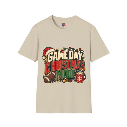 Game Day Christmas T-Shirt — Football Holiday Mode Tee