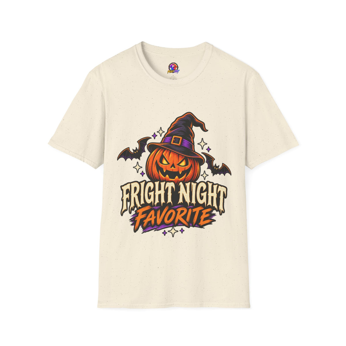 Halloween Pumpkin Tee — "Fright Night Favorite" Graphic T-Shirt
