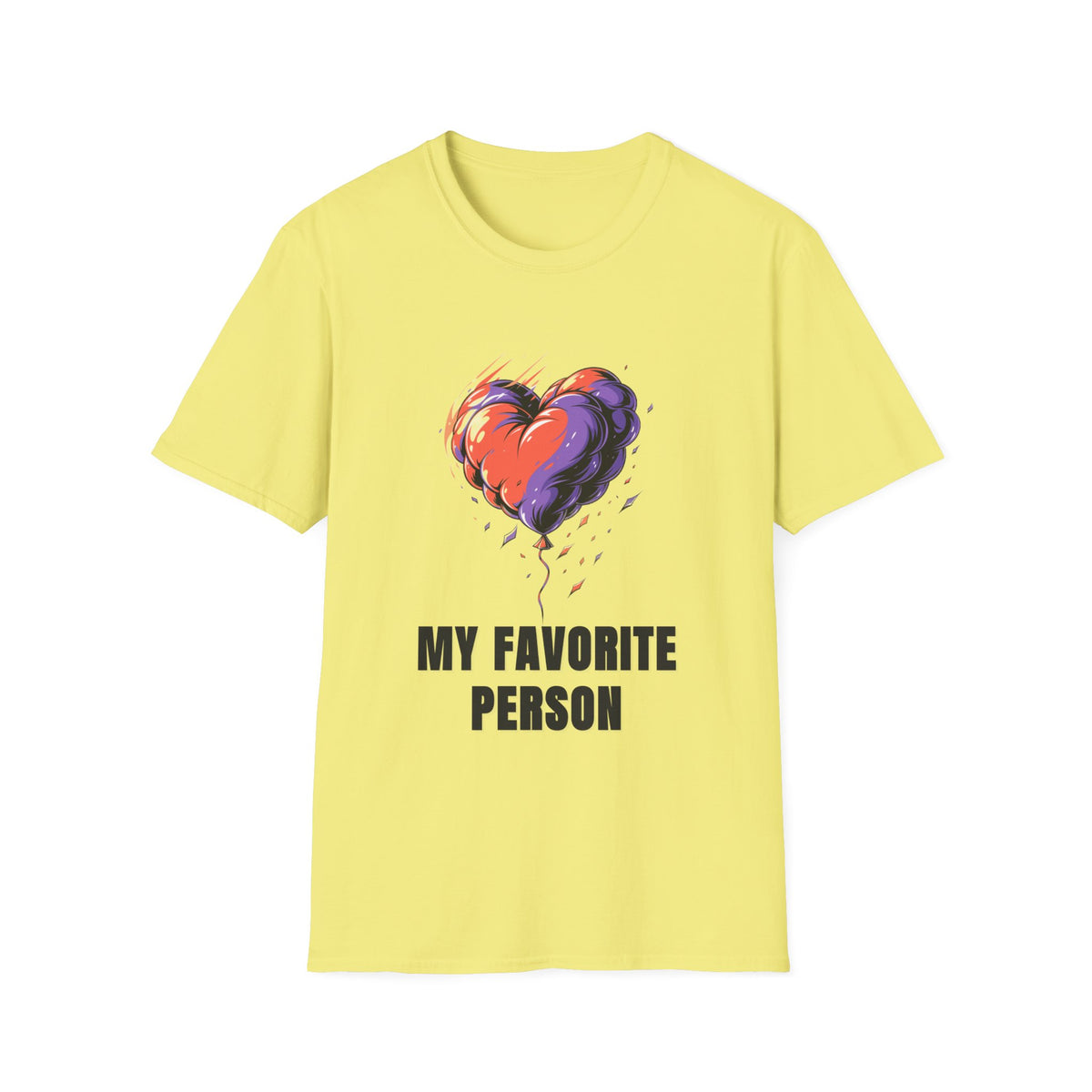 Heart Graphic T-Shirt — "My Favorite Person" Casual Tee - Trending Now - August 2026
