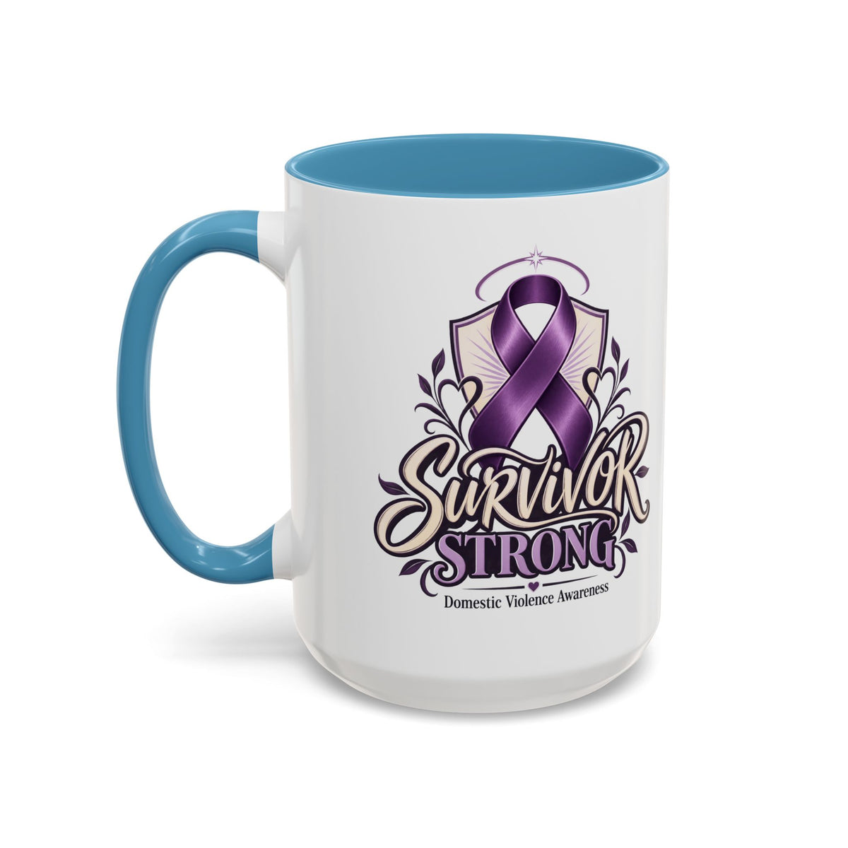 Domestic Violence Awareness Survivor Strong Coffee Mug