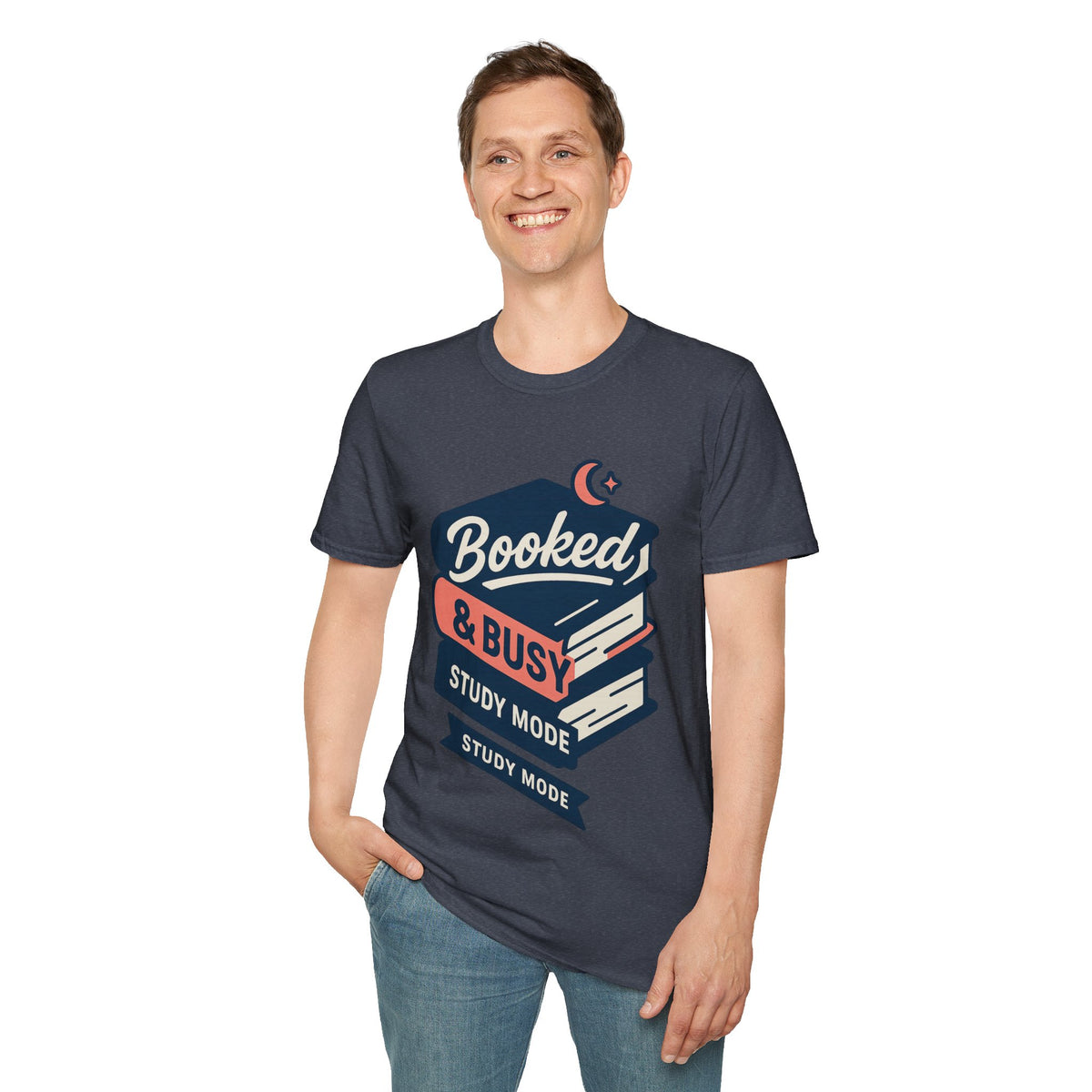 Booked & Busy T‑Shirt – Librarian/Book Lover Reading Gift - Trending Now - August 2026