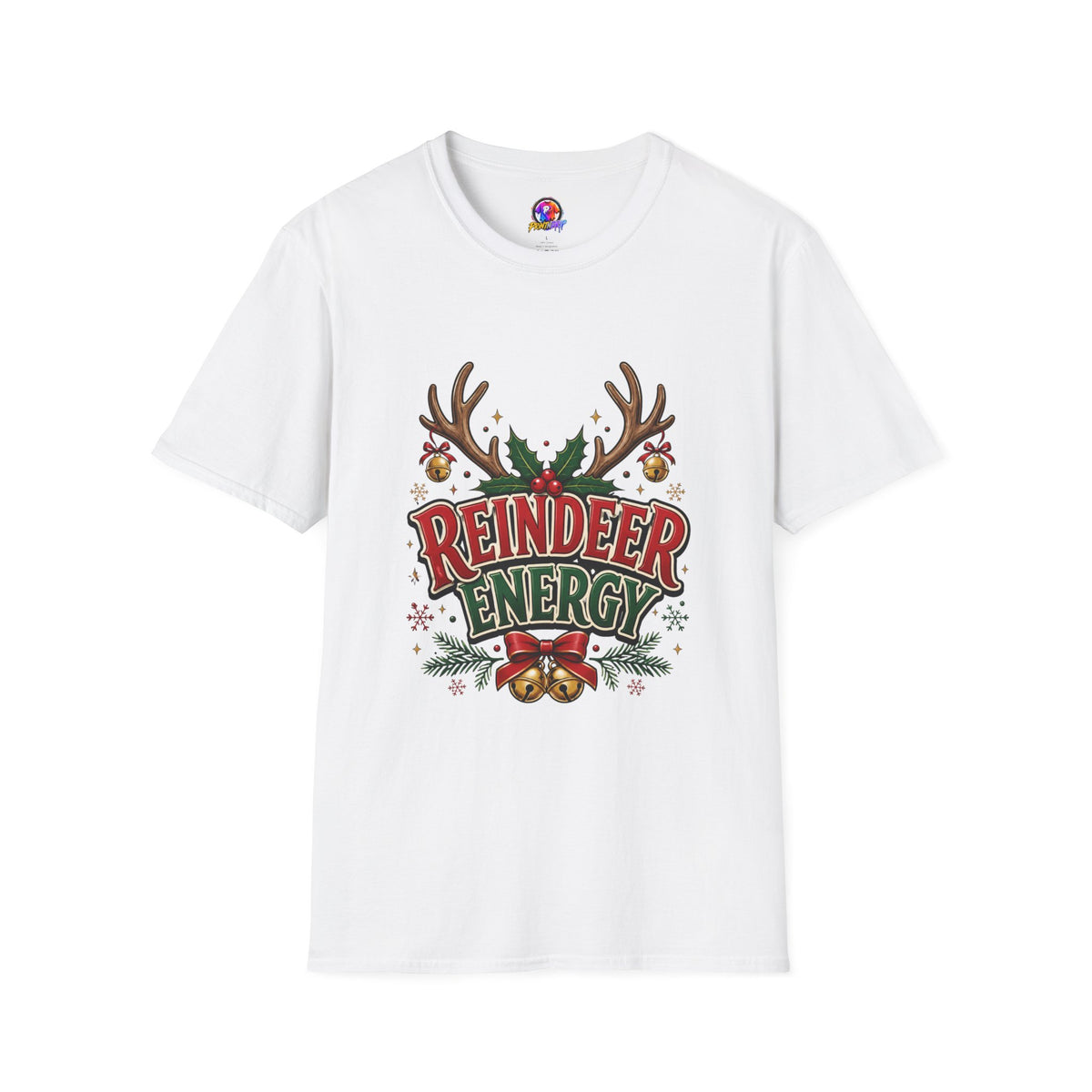 Reindeer Energy Christmas T-Shirt