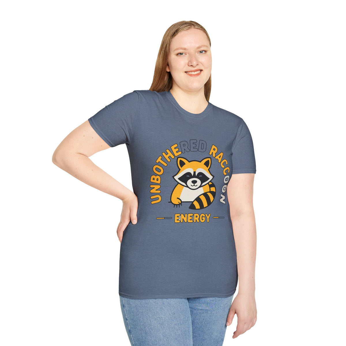 Unbothered Raccoon T-Shirt — Cute Relaxed Graphic Tee ("Unbothered Raccoon Energy") - Trending Now - August 2026