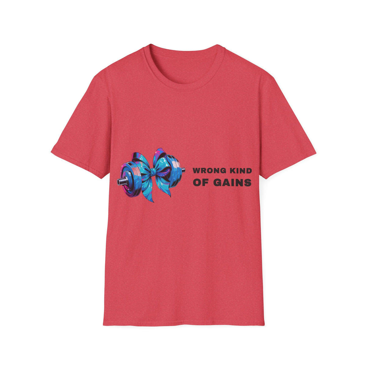 Gym Motivational T-Shirt — “Wrong Kind of Gains” Dumbbell Workout Tee - Trending Now - September 2026