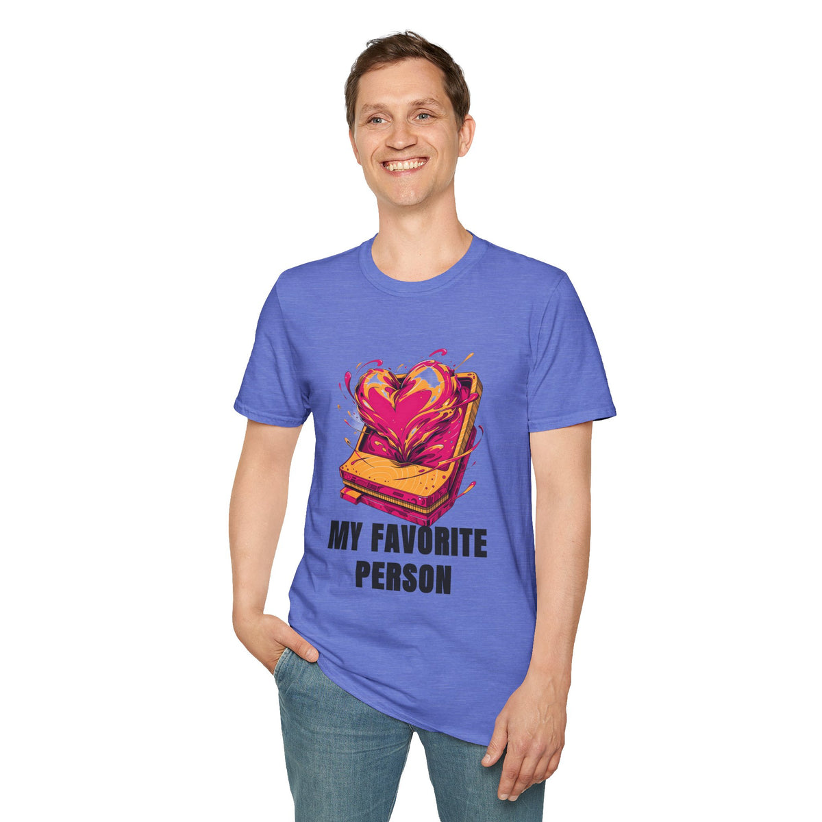 T‑Shirt — "My Favorite Person" Toasted Heart Graphic Tee (Valentine’s Day Gift) - Trending Now - August 2026