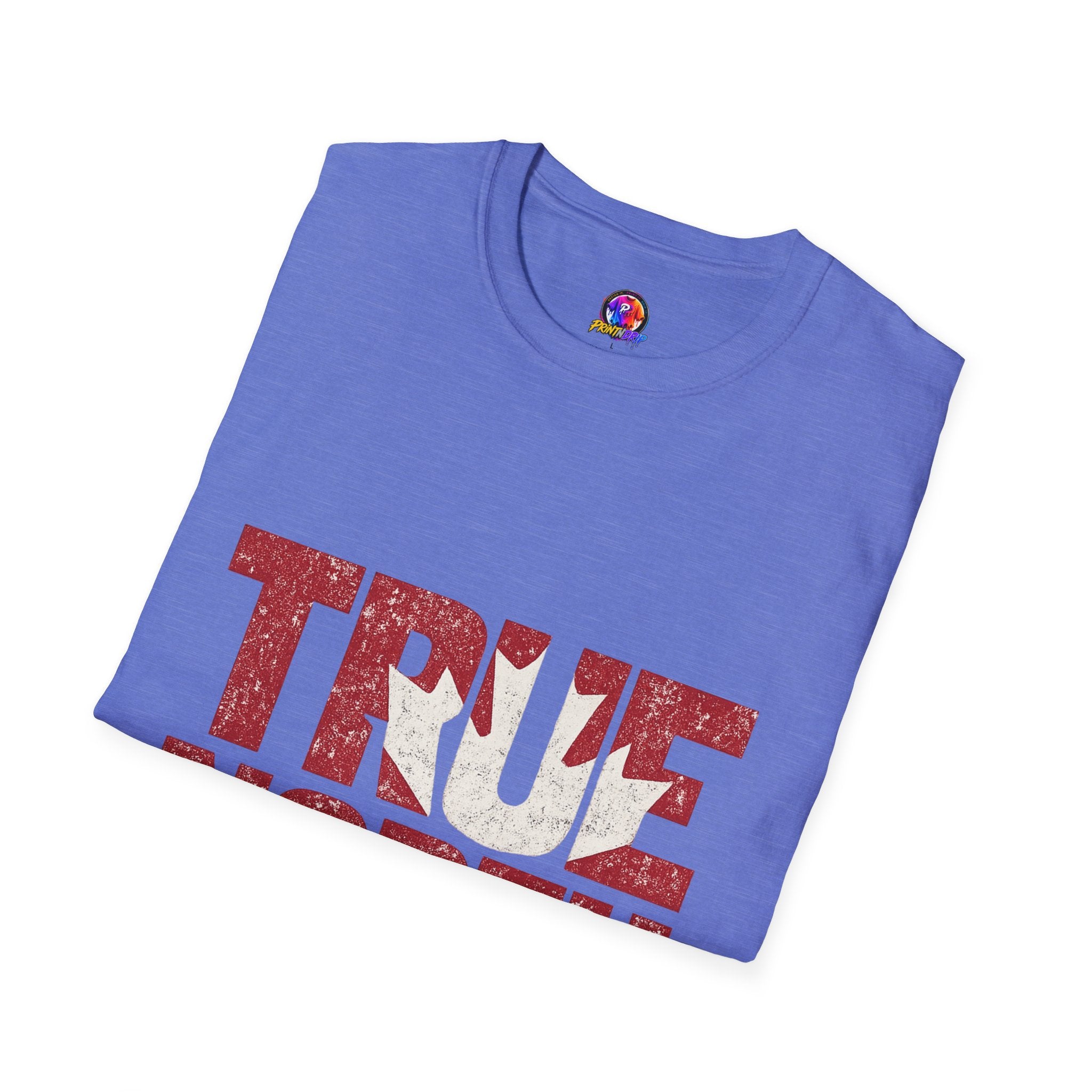 Canada True North Football T-Shirt — Vintage Canadian Leafs Sports Tee