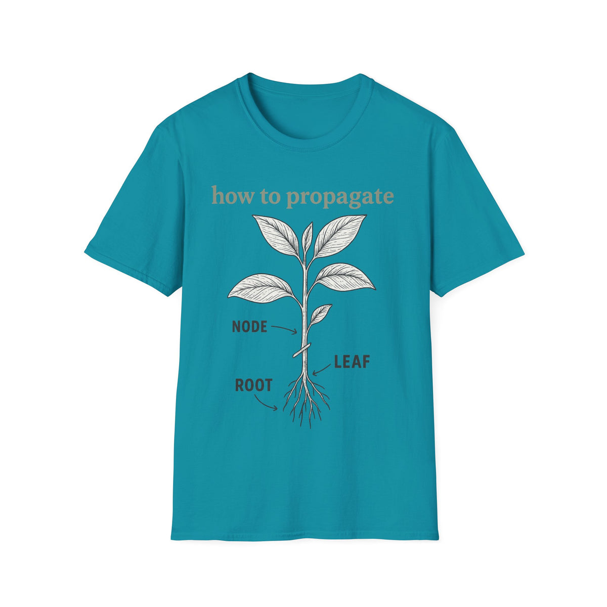 How to Propagate Plant T-Shirt — Botanical Propagation Guide Tee - Trending Now - September 2026