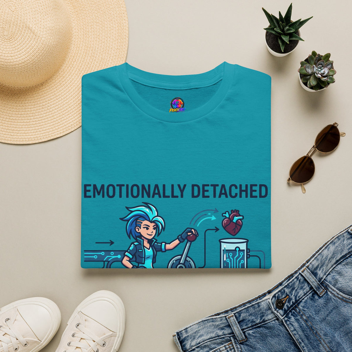 Emotionally Detached, Intellectually Invested T-Shirt