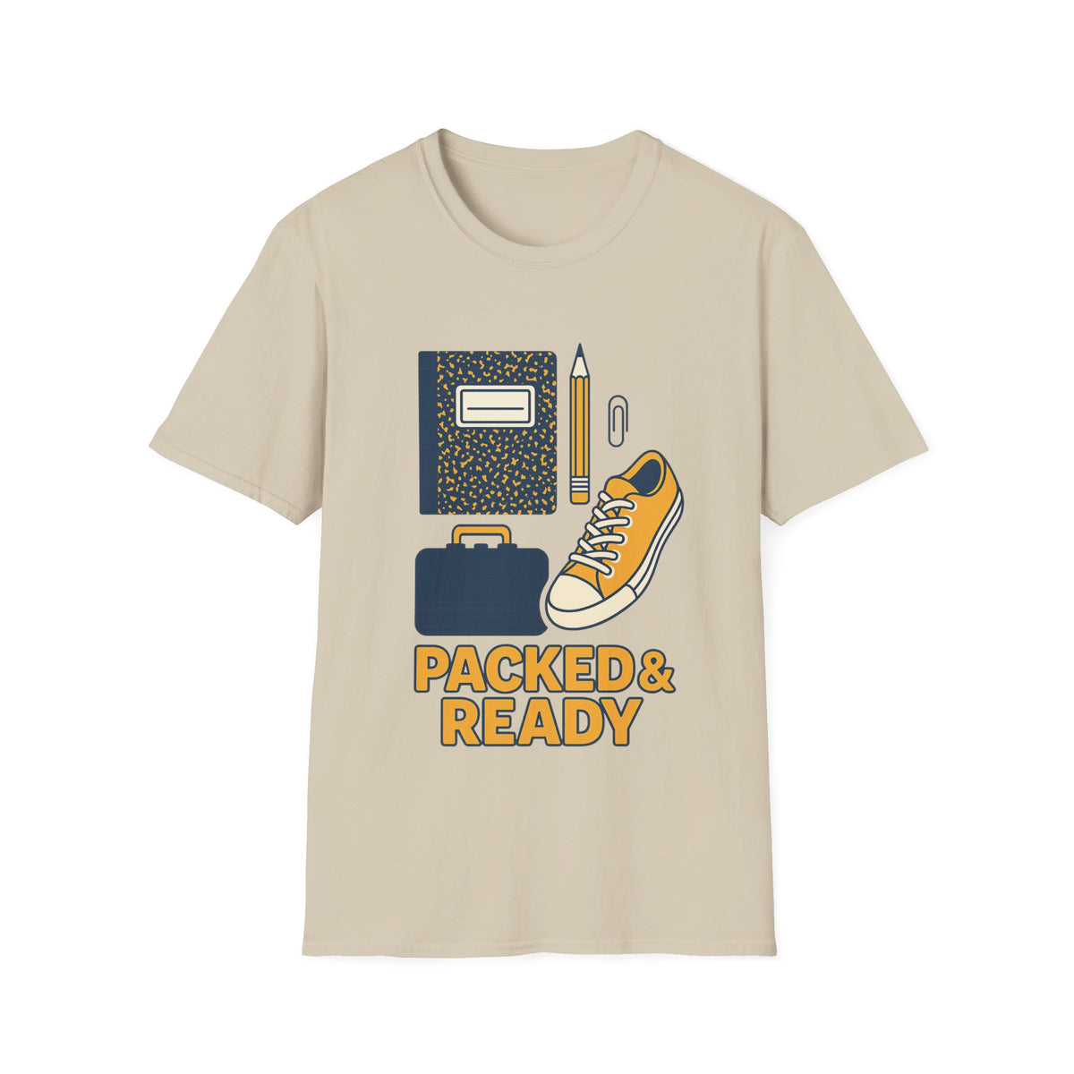 Packed & Ready Travel T-Shirt — Packing List Graphic Tee for Travelers & Students  - Trending Now - August 2026