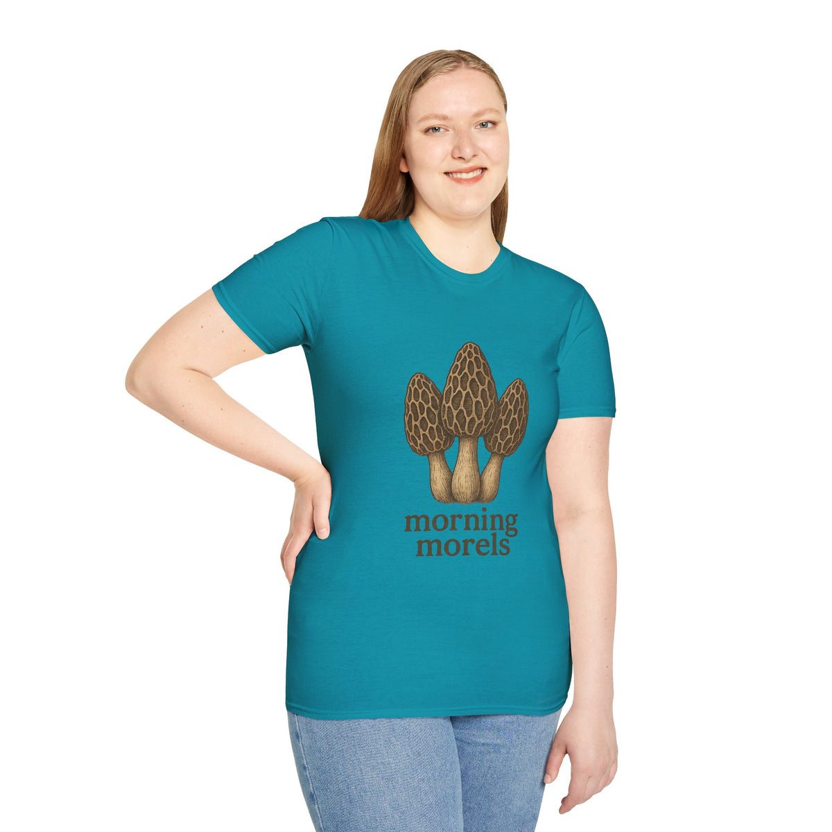 Morel Mushroom T-Shirt — Forager Graphic Tee ("Morel Hunter") - Trending Now - August 2026
