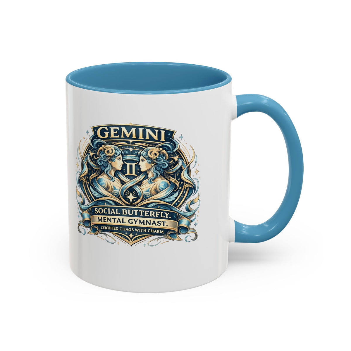 Zodiac  Gemini Accent Coffee Mug