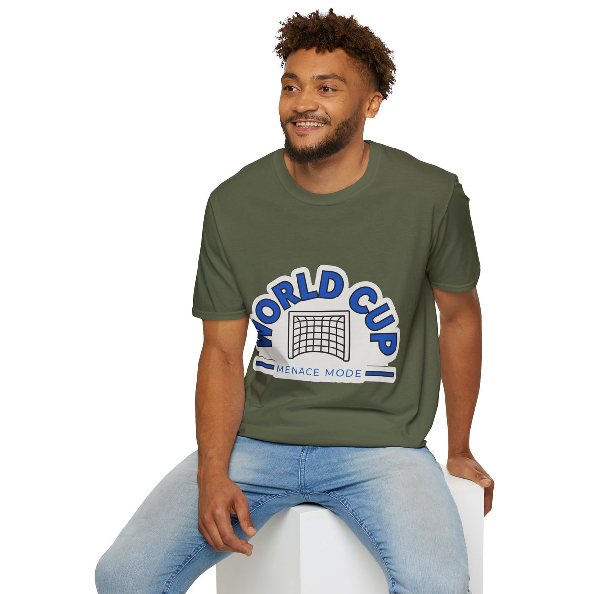 World Cup Soccer T‑Shirt — 'Menace Mode' Retro Goal Graphic - Trending Now - August 2026