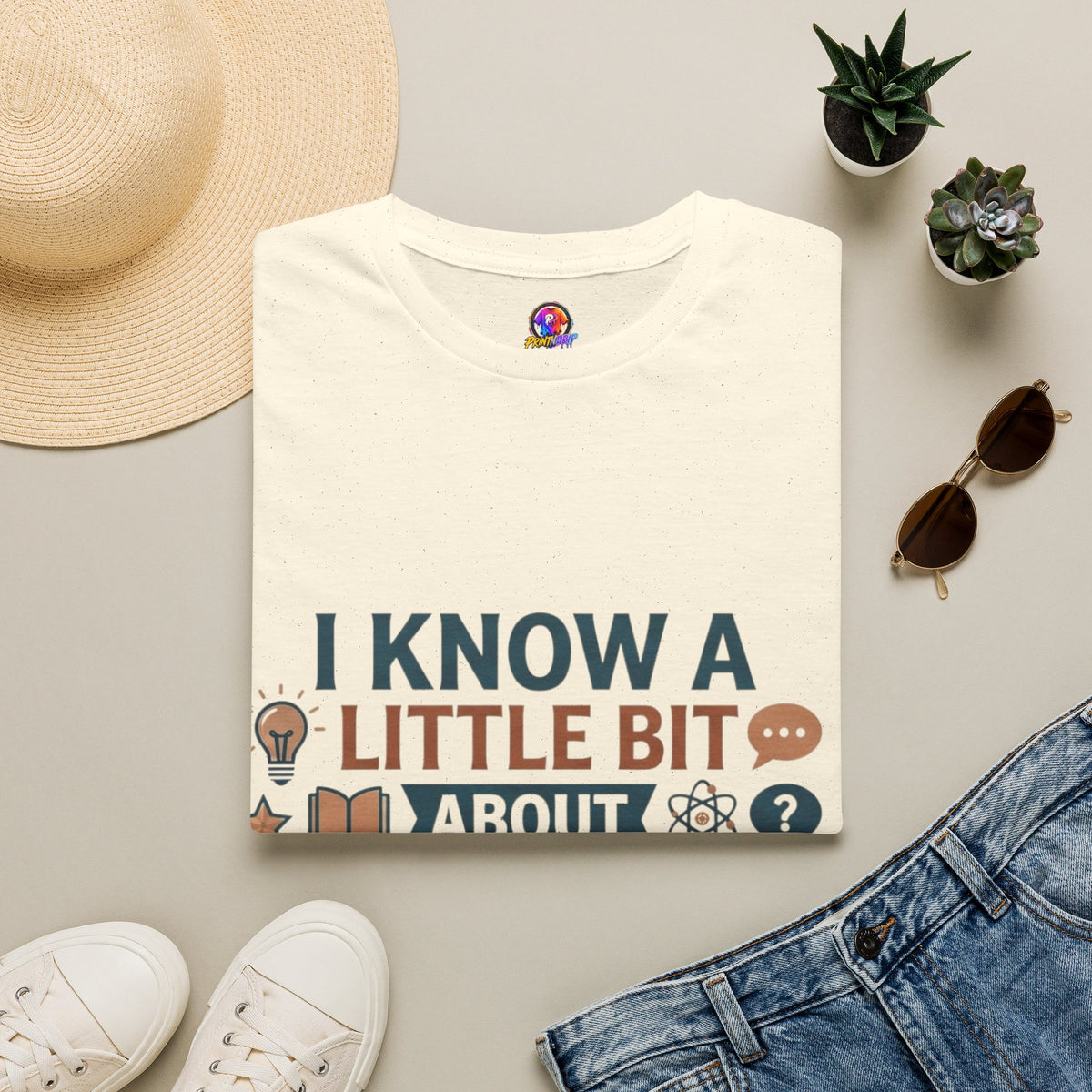 Gemini Funny Horoscope T‑Shirt — "I Know A Little Bit About Everything, It's A Gemini Thing"