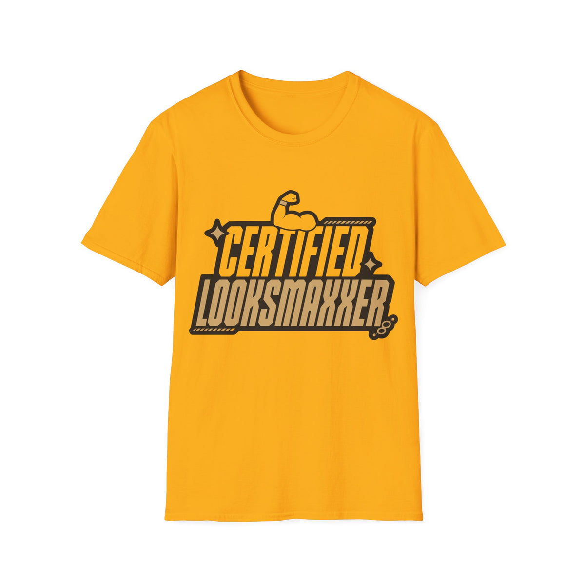 Certified Looksmaxxer T-Shirt — Funny Fitness & Glow-Up Tee - Trending Now - August 2026