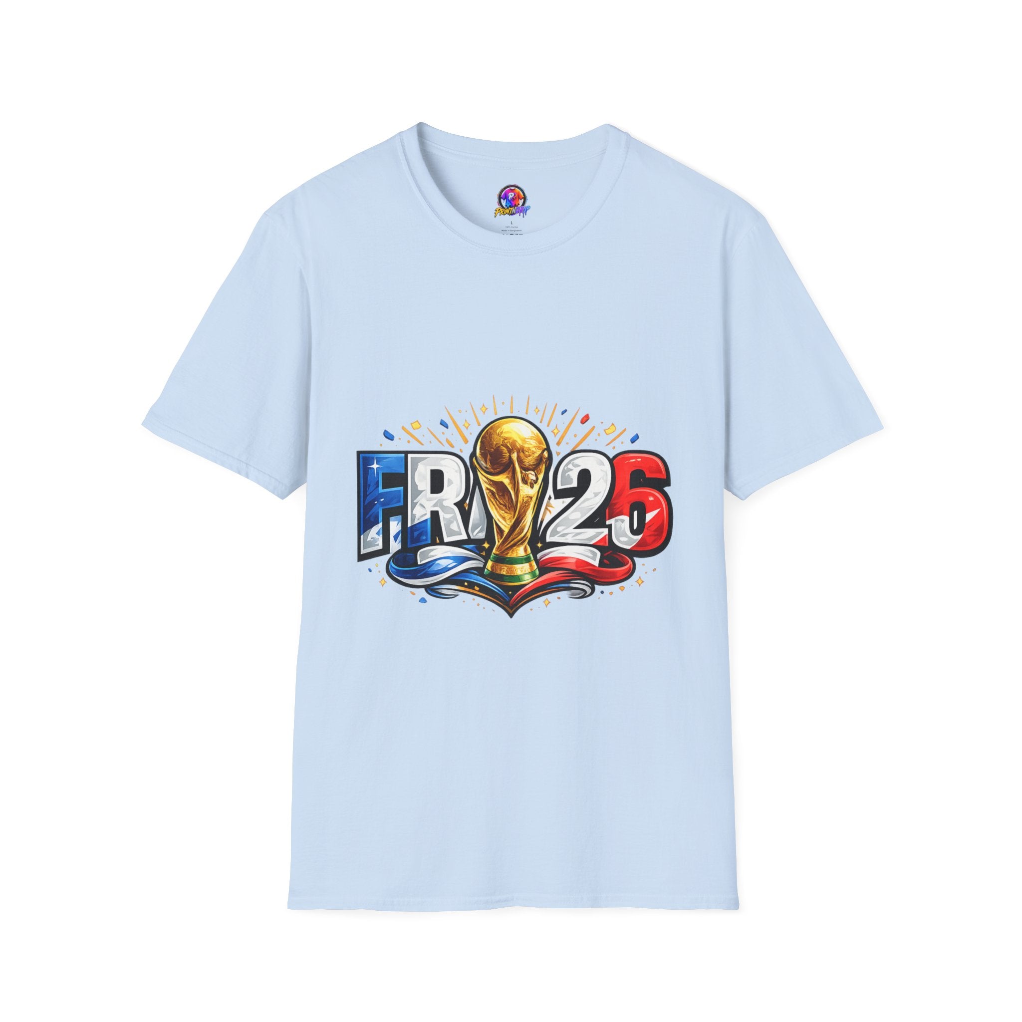 France World Cup Trophy 26 T-Shirt — Soccer Championship Fan Tee