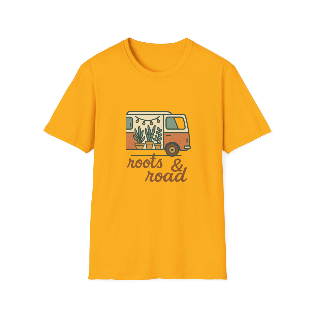 Roots & Road Camper Van T‑Shirt — Vintage Boho Adventure Tee - Trending Now - August 2026