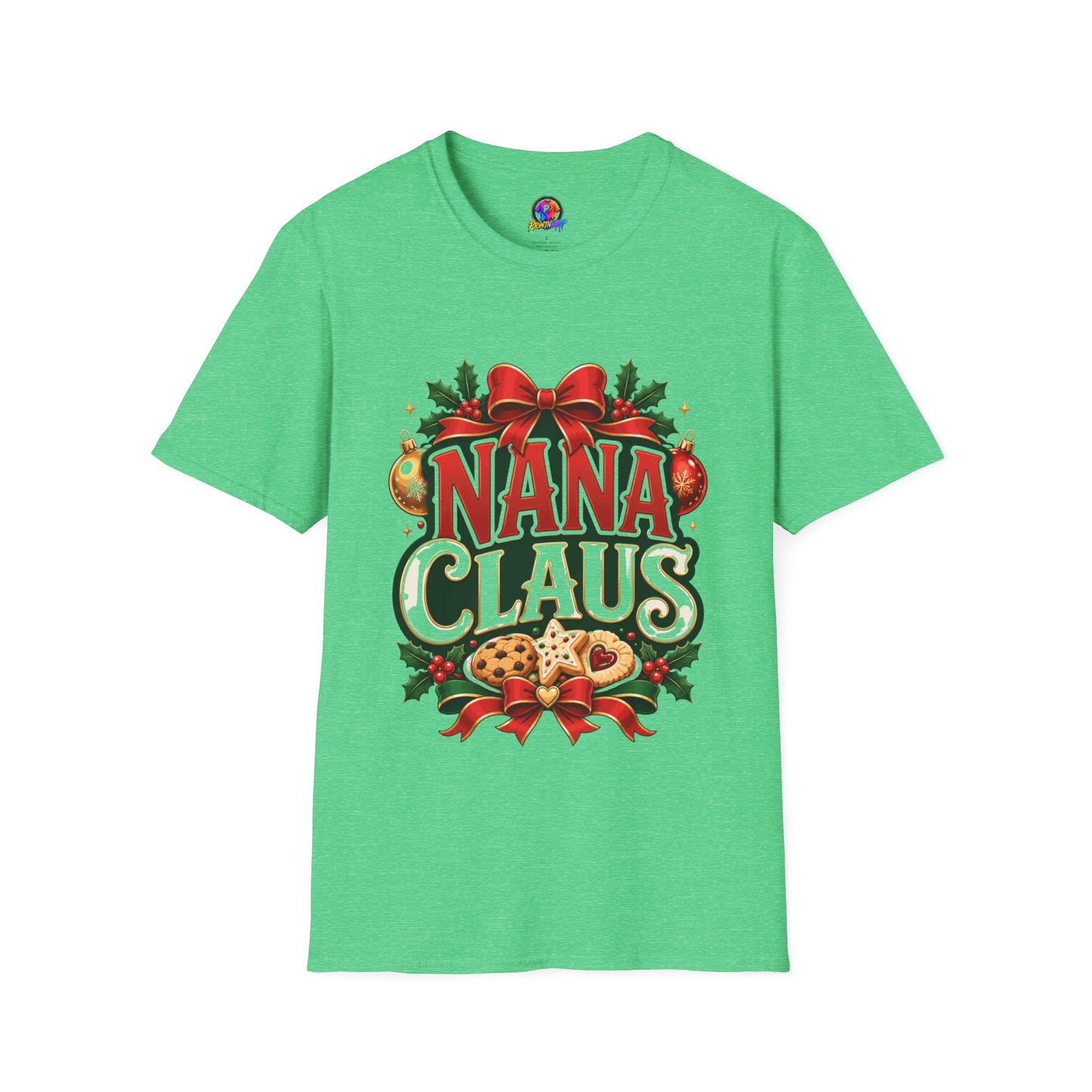 Nana Claus Christmas Tee — Festive Holiday Grandma T-Shirt