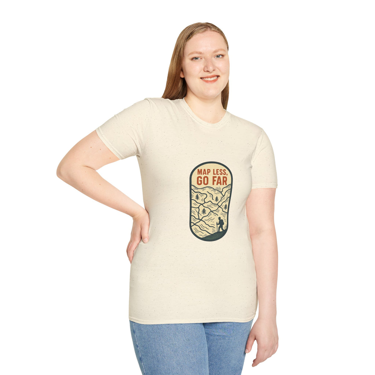 Map Less Go Far T‑Shirt — Vintage Adventure Travel Tee - Trending Now - August 2026