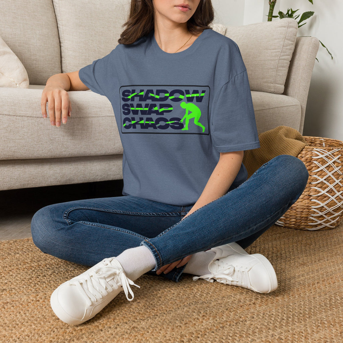 Shadow Swap Chaos T‑Shirt — Retro Neon Graphic Tee - Trending Now - August 2026