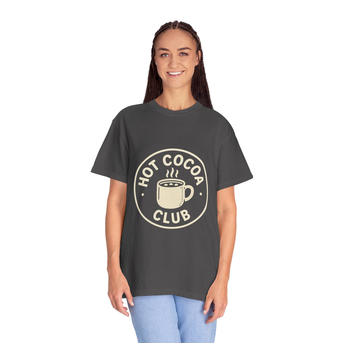 Hot Cocoa Club Winter Graphic T-Shirt - Trending Now - October 2026