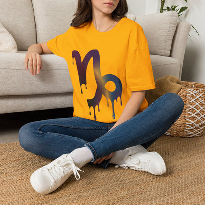 Dripping Gradient Capricorn T-Shirt